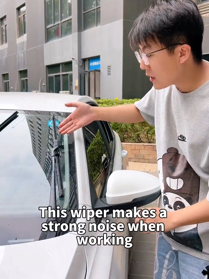 Tips for solving abnormal noise in wipers #driving#knowyourcar#cartok#DIY
