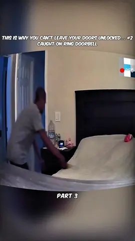 Part 3 #doorbellcamera #caughtoncamera #cameracontrol #camera #scary #doorbell #creepy 