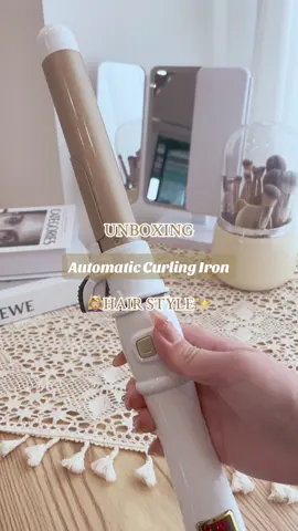Finally caved in 🤍 and got the VIRAL curling iron & it’s on sale for LESS THAN £20 now✨#fyp #hairstyle #curlingiron #summersale #spotingfinds #TikTokMadeMeBuyIt #unboxing #spotlight #unboxing #daenelyss🤍 #forgirls 