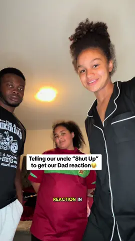 “Shut Up” Joke Prank on our Parent and our Dad Reaction😂 #foryou #joke #prank #dad #parents #reaction #family #joke #reality @sjnFamilia🇵🇹🇳🇬 @✨Mr.& Mrs. Nathan✨ @Only1BaaleofOntario🇨🇦🍁🇳🇬 