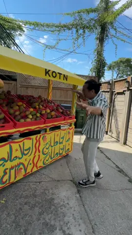 Turning our @Kotn Mango Cup Gourmet! Fresh Egyptian mangoes available every weekend in July at Kotn Ossington, during store hours!