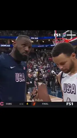 Been waiting for them to play together man #lebron #stephcurry #teamusa #drake 