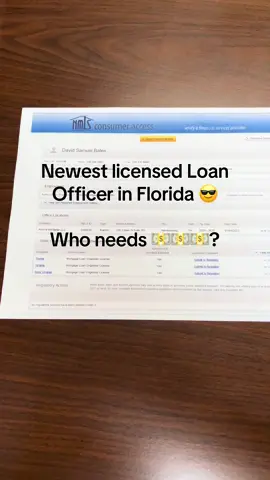Newest licensed LO for Florida lending now! Who wants to buy a vacation home?!? #fyp #lender #mortgage #florida 