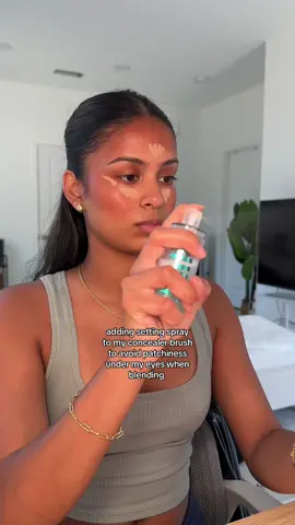 another makeup tip that saved my dry skin from patching and lifting makeup #makeuptips #concealerhack #makeup 