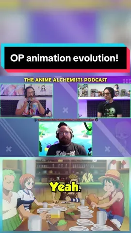 The One Piece animation was symbolic to Luffy and his journey! It shows the change in animation and his growth at the same time! With our amazing guest @Josh Putnam(joshputnamvo)  @Emory Villalovos @Gary Martin  #onepiecefans #onepiecepodcast #onepieceluffy #onepiecezoro #onepiecebuggy #onepiecealabasta #alabasta #crocodileonepiece 