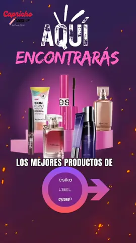 Tus productos favoritos de Ésika L'BEL y Cyzone 😍 encuéntralos aquí en Capricho Make up 💜 contáctanos y solicita tu catálogo ahora mismo 📱♥️#parati #cyzone #lbel #esika #sigueme_para_mas_videos_asi #10k #ecuador @Cyzone 