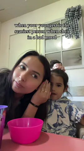 i remember everyone thought Layla was going to be the calm one … SIKE #fyp #youngestchild #sahm #toddlermom #2under3 