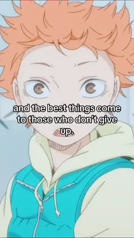 those who don’t give up… #anime #animeedit #fyp #quote #haikuu #life 