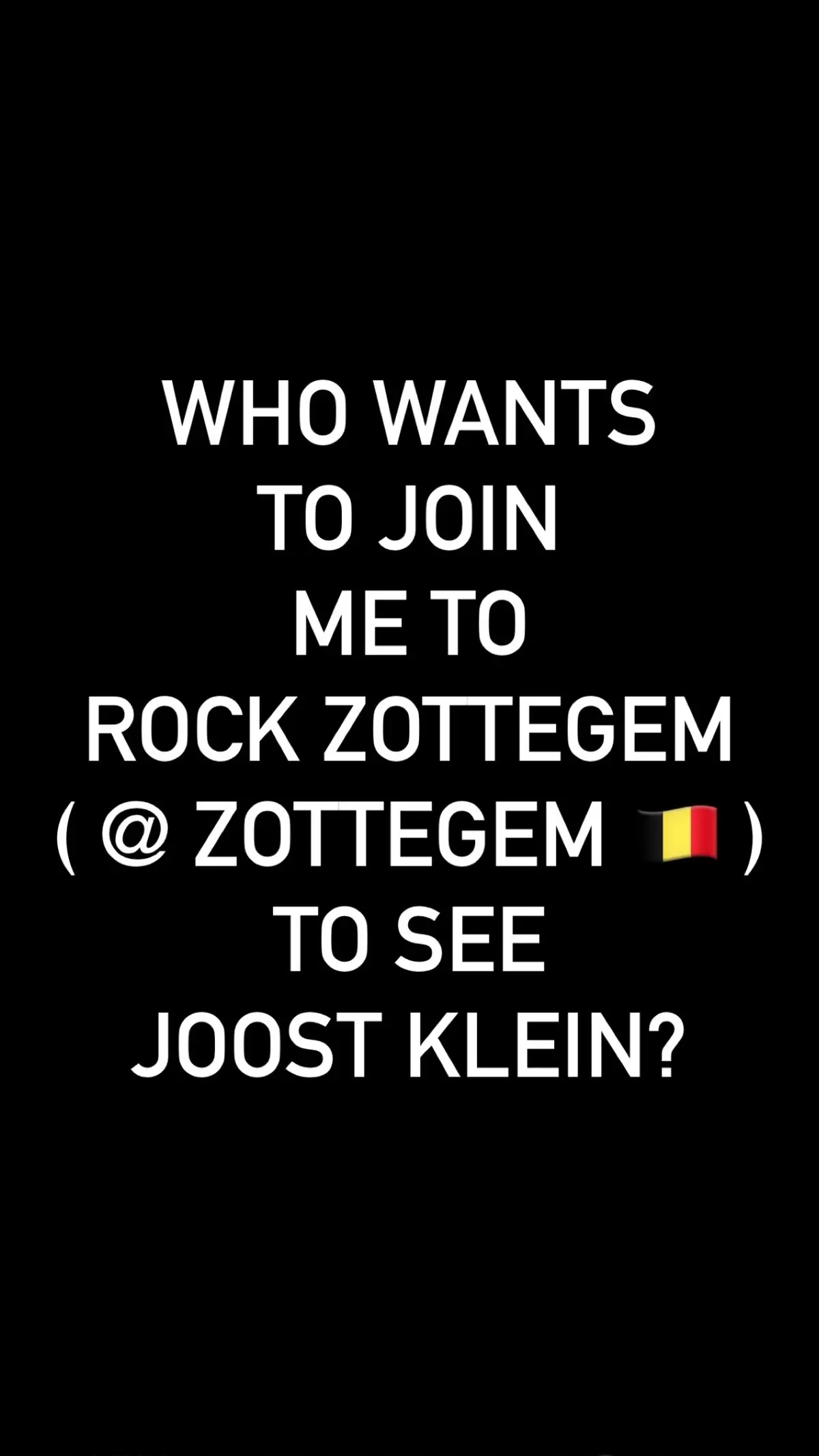 I promise I’ll get you some drinks and then we can jump around! 🔥🥳💙 (Or if you’re lonely just like me, we can go together 🥹🫶✨💖)  @joost #joost #joostklein #droomgroot #joostkleindroomgroot #joostkleinedit #joosttok #wishoutdoor #wishoutdoorfestival #festival #nederland #heartforconcerts #live #livemusic #music #fy #fyp #europapa #eurovision 