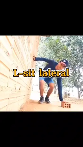 L-sit lateral #Foyoryoupage #viral #fy #calistenics 