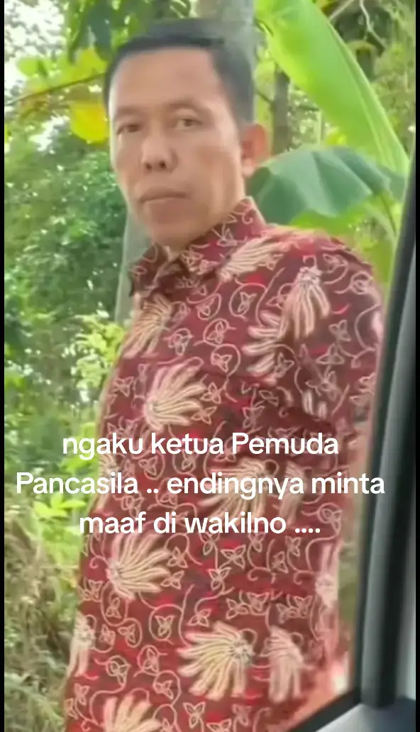 #Viral #pemudapancasila sok jagoan ngaku ketua PP ngaku Lawyer .. jebule minta maaf di wakilno salah ngotot ...