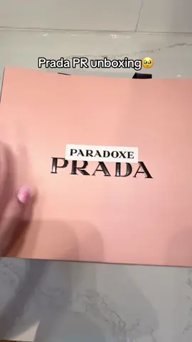 Thank you so much @pradabeauty 🥹🤍 #prhaul #perfumehaul #unboxing 
