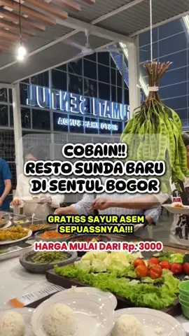 Resto sunda di Sentul Bogor, dengan banyak spesial PROMO, Rekomendasi!🔥🔥 #viral #restobogor 