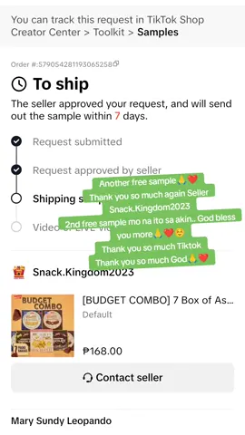 Thank you so much Seller Thank you so much Tiktok Thank you so much God🙏❤️😍 @snacks.kingdom #thankyoubuyers😘😘😘 #thankyoutiktok #thankyougodforeverything❤️🙏 #thankyouseller 