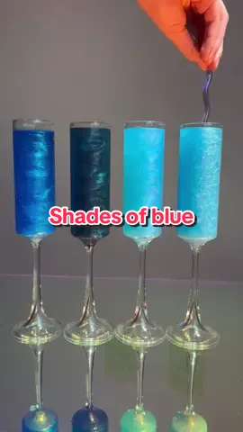 Which shade of blurrrrr would you choose to add a little sparkle to your drink? #bartok #Summer #artofsucre #mocktails #kidsdrinks #cocktails #bartender 