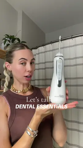 Felt like yapping about my dental must-haves! 🦷 ✨  #shinyteethandme #dentalessentials #oralhygiene #smilecare #methodicalmuses #SelfCare #waterpik 