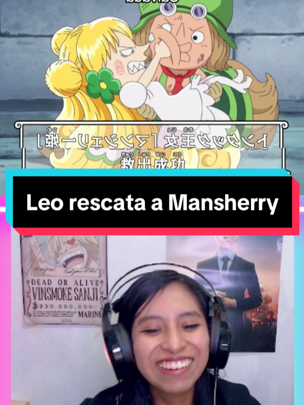 Leo rescata a Mansherry la princesa sanadora. #onepiece #onepieceanime #onepiecereaccion #luffy #luffyonepiece #luffyedit #reacción #nakama #nakamaslatam #dressrosa #dressrosaarc #winnyonepiece #otakugirl #streamergirl #leo #mansherry #leoxmansherry #vinsmokewinny