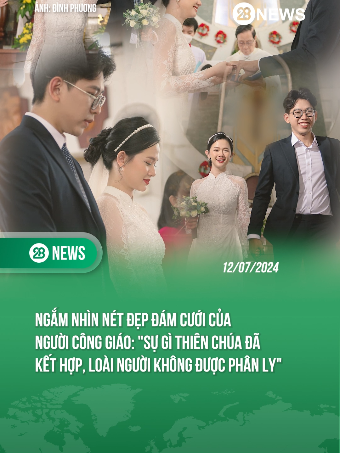 NÉT ĐẸP ĐÁM CƯỚI CỦA NGƯỜI CÔNG GIÁO #theanh28 #theanh28news #tiktoknews