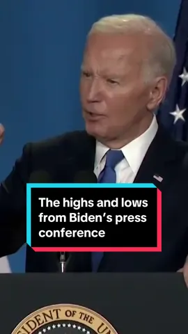 Joe Biden’s hour-long press conference is unlikely to ease concerns about his campaign to retain the presidency, but nor was it a disaster. Here are some of the key moments. #joebiden #biden #uselection #nato #usa #uspolitics #worldnews 