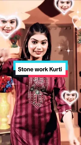New arrival stone work Kurti with normal cutting with size M-3XL. #stoneworkkurti #normalcutting  #straighcutkurti #fypシ゚viral  #fypage #goviralvideo  #itz_sangarishop #CapCut 