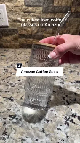 Nothing like a coffee in a cute cup🙌🏻💕 Link in my bio⬆️ #amazonfinds #amazon #amazoncoffeefinds #coffeecup #icedcoffee #coffeetiktok #founditonamazon 