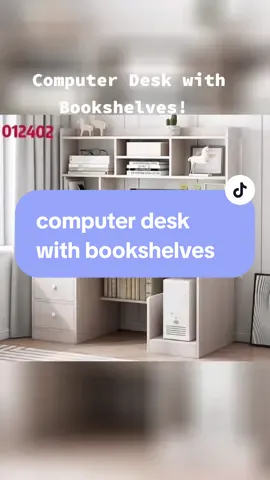 Computer desk with bookshelsves. can also be your study table. #computerdeskwithbookshelf #computerdesk #bookshelvesorganization #studytablewithbookshelves #studytable 
