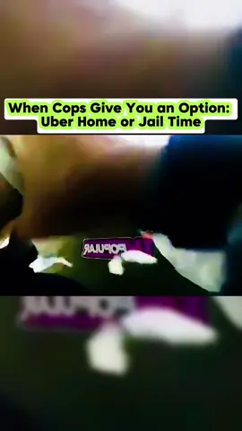 When Cops Give You an Option: Uber Home or Jail Time Part 4 #cops #copsoftiktok #policeofficer #vairal