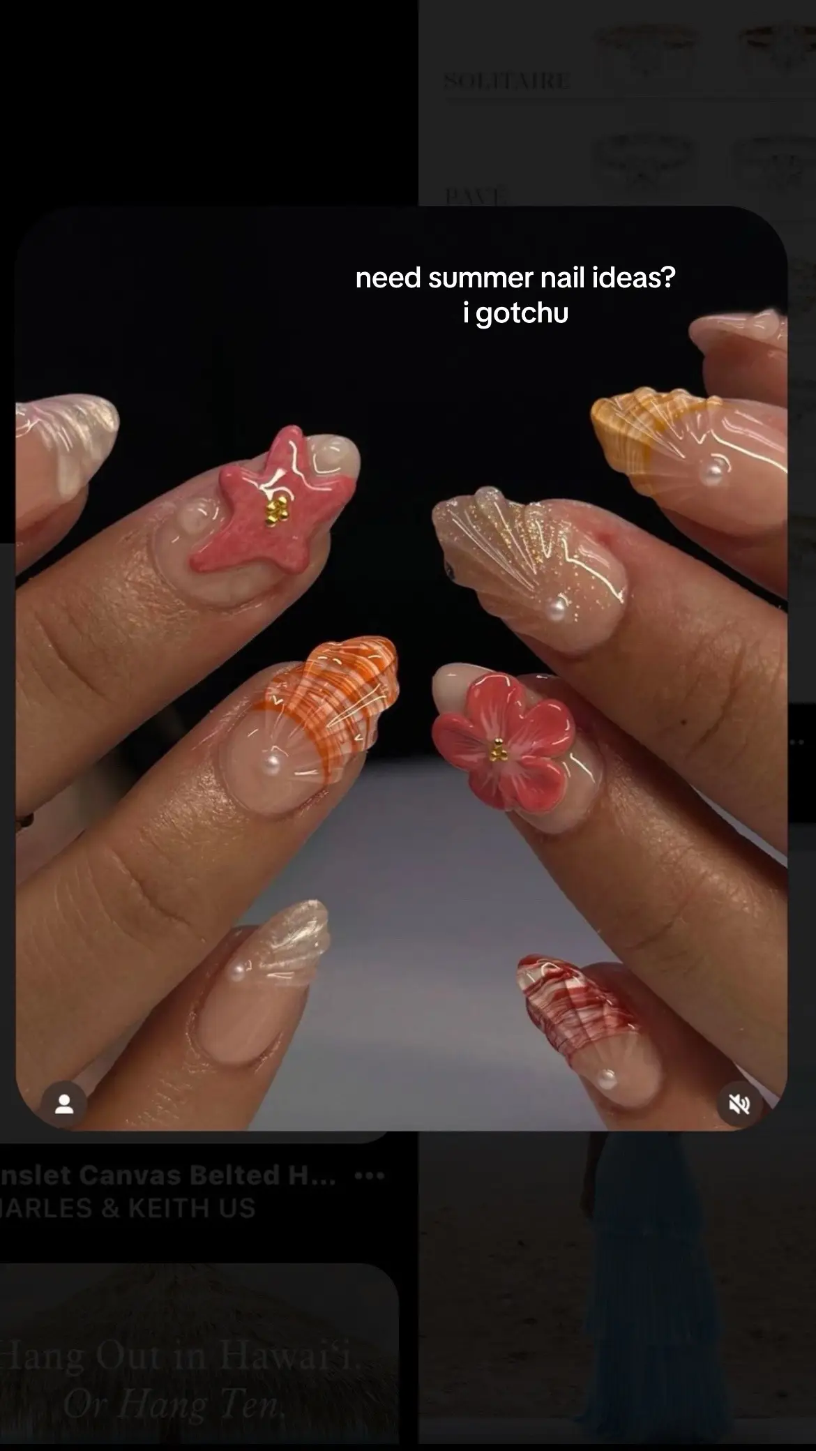 #pinterest #pinterestscrolling #nailideas #summernails #summernailideas 