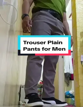 Trouser Plain Pants for Men #trouserpants  #pantsformen  #leestyleandyou 
