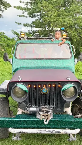 My baby really loves riding his dad’s old jeep. Maski init kay way atop! Hala laag gihapon. #jeep #oldjeep #babytiktok #keeoneky #fyp #foryou #babiesoftiktok 