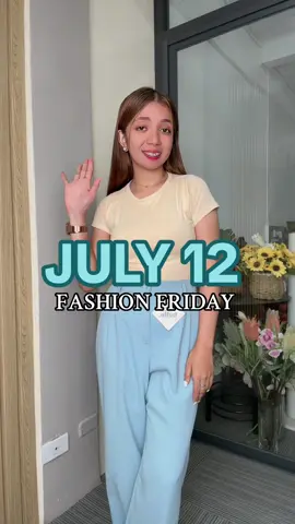 July 12 Fashion Friday Exclusive Discount Join Our Live!!#hellomoderneshop#fitcheck #outfit #outfitinspo #tiktokfinds #ootdfashion #outfitideas #trouserpants #blazer #terno #FridayFriyay#BonggangFridayFriyay#fyp 