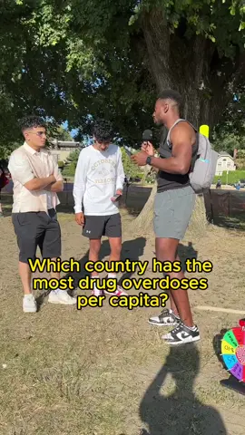 Which country has the most drug overdoses? #addiction #help #country #trivia #quiz #awareness 