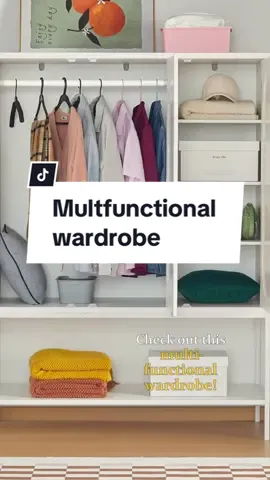 🚀 Outgrown your closet? Check out this multi-functional wardrobe! 😍 With plenty of storage and adjustable shelves, it’s the ultimate upgrade for your space! 🌟 Organize your clothes like a pro and enjoy a clutter-free life! 🔥 #ClosetGoals #HomeUpgrade #OrganizeYourSpace #FashionFinds #TikTokMadeMeBuyIt #TrendAlert #DealsForYouDays#Giratree #Giratreefurniture