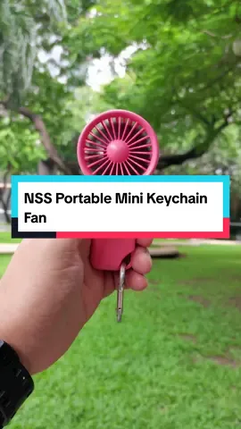 NSS Portable Mini Keychain Fan #fypシ゚viral #viral #TikTokShop #minifan 
