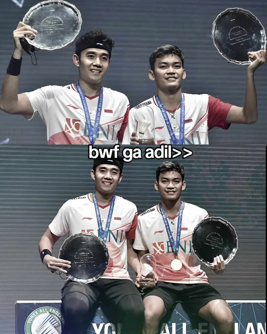 ini akibat Bwf salah ngitung, hmm #bagasmaulana #shohibulfikri #bwf #badmintonindonesia #fypシ 