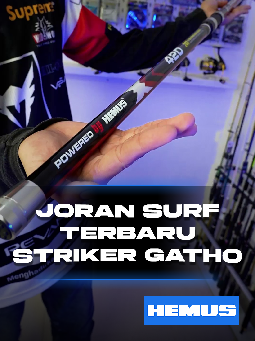 Joran Surf Tebaru Guramay Striker Gatho Powered By Hemus #hemustackle #hemus #surffishing