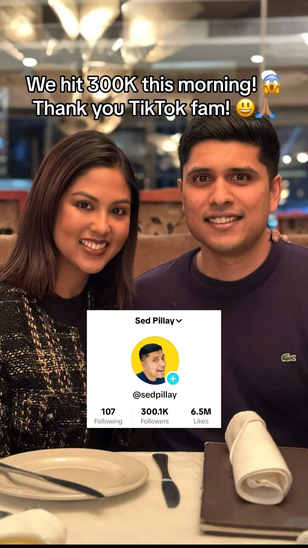 It’s been such a crazy few years. Life-changing, to say the least. I honestly don’t have the words to thank you all for joining us on this wild journey. This milestone is truly nothing without all of your support. Can’t wait to see where we go next! You guys and girls rock!! 😃🙏🏽 #thankyou #creator #growth #milestone #300k #grateful #tiktoksouthafrica #tiktoks #foryou #fyp 