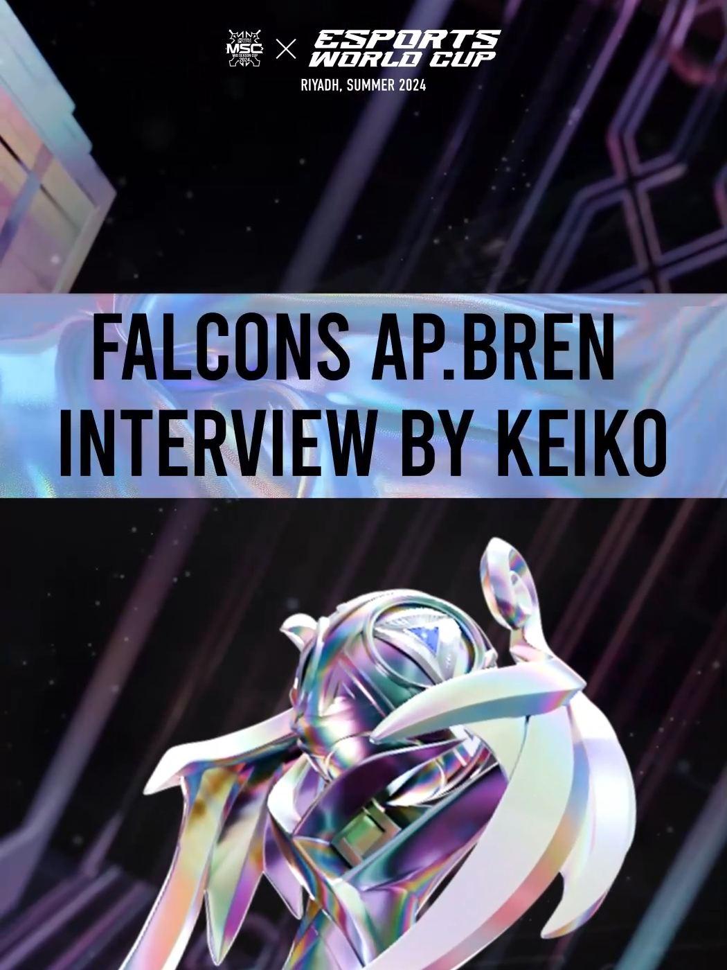 Falcons AP.Bren Interview by Keiko #MobileLegendsBangBang #MLBB #MSC2024 #EWC2024 #esportsworldcup #gamingontiktok