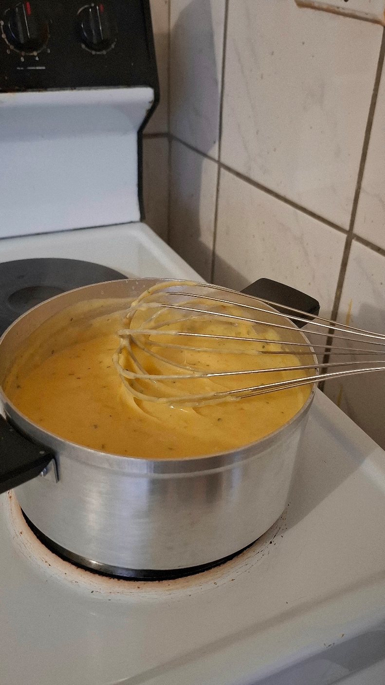 S/o to @pinterest for this easy home-made cheese sauce. The very first time I discovered or rather learnt to make this sauce was all the way back in high-school, and I've been using the same steps to the point where I even mastered the method. And I mean, this is very easy and you can get this recipe anywhere, online. However, I am glad I got to show you how I make my cheese sauce...through the help of Pinterest, of course.  ps. I get most of the cooking ideas/recipes on Pinterest.  #blackgirltiktok #howtotiktok #cheesesauce #recipes #Foodie #recipesoftiktok #cheese 