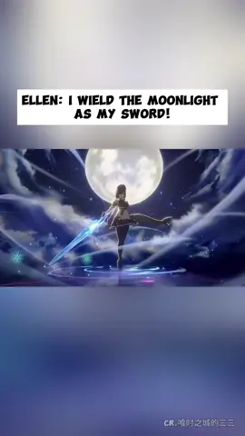 Ellen: I wield the moonlight as my sword! #EllenJoe #Jingliu #mmd #meme #ZenlessZoneZero #HonkaiStarRail #foryou #gameplay #hoyoverse #mihoyo 