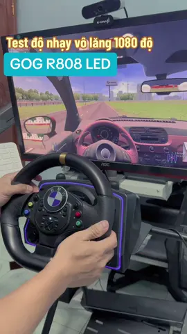 Test vô lăng GOG R808 với game tập lái xe City Car Driving #volangGOG #VolangR808 #GOGr808 #citycardriving #laixe #taplaixe #sensitive #hoclaixe #volang #volangtinhyeu 