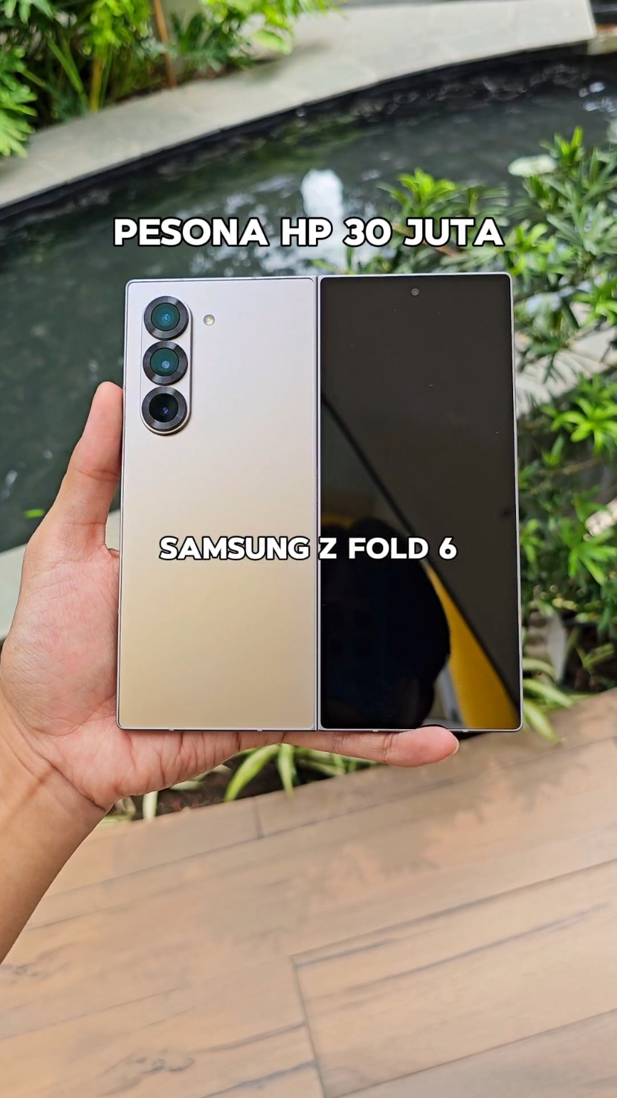 HP nya para CEO!! Boss besarr, sesuai hp nya juga besar!! #samsung #samsunggalaxy #samsungindonesia #samsungindonesiajuara #samsungzfold6 #galaxyzfold6 #zfold6 #review #rekomendasi #smartphone #foldable #kamera 