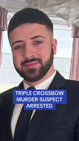 Triple murder suspect Kyle Clifford was arrested in hospital today following the crossbow deaths of three family members of a BBC racing commentator. The 26-year-old was found with injuries in the Hilly Fields area of Enfield, North London , on Wednesday following a manhunt which lasted for a number of hours. Clifford was taken to hospital for treatment, and has now arrested on suspicion of murder today. Hertfordshire Police said he remains in hospital in a serious condition. #kyleclifford #crossbow #crime #bushey #news #ukcrime 