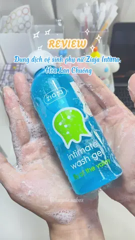 Dung dịch vệ sinh Ziaja Hoa Lan Chuông dùng hàng ngày #ziaja #dungdichvesinh #dungdichvesinhphunu #ziajaintimate #unbox #unboxing #huynieunbox #muataitiktok #review 