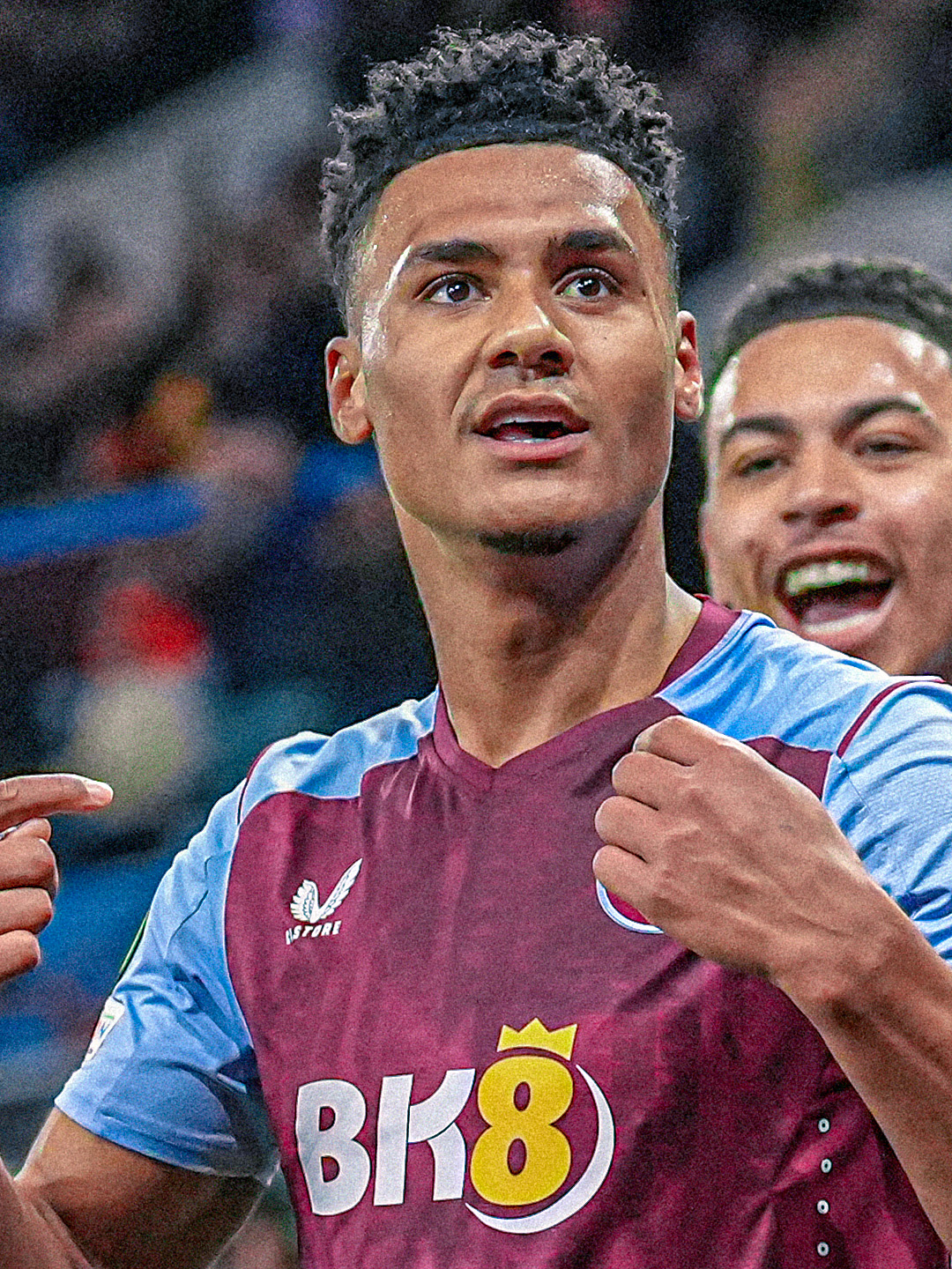 Brighton's Jason Steele and Bart Verbruggen on Ollie Watkins earlier this year 🤝 #olliewatkins #watkins #england #EURO2024 #euros 