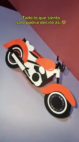 🤗 #manualidades #craft #gift #detalles #teamo #todoloquesientoporti #moto #papelería #3D #3metrossobreelcielo 