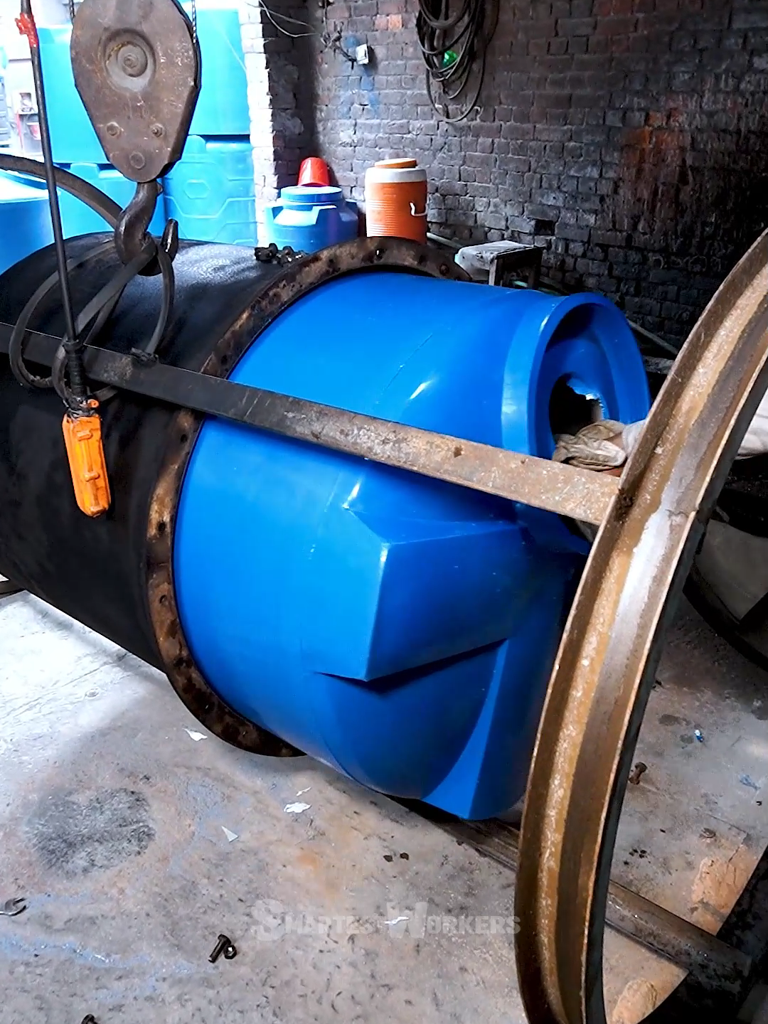 The Making of Water Tanks #smartestworkers #manufacturing #process #watertank