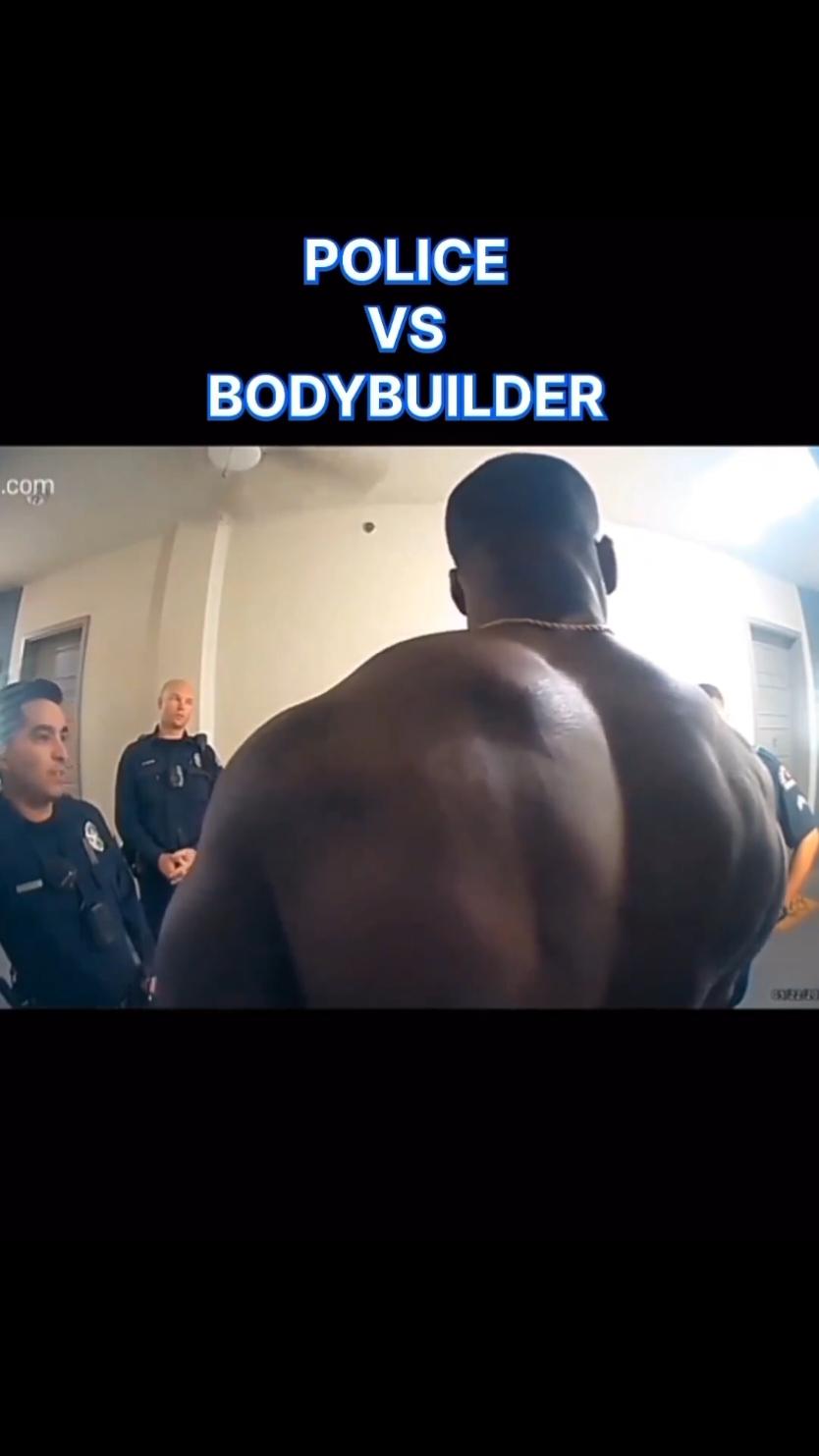 Police Vs Bodybuilder #bodybuilding #markusrühl #motiv #big #muscle 