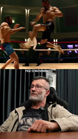 Reagindo a cena de luta com o personagem #boyka interpretado pelo ator Scott Adkins. 🔥 Vídeo completo no canal.