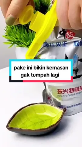 Rekomendasi Klip Segel Kemasan Anti Tumpah (♥ω♥*) #fyp #fypシ #klip #segel #kemasan #antitumpah #foodsealer 